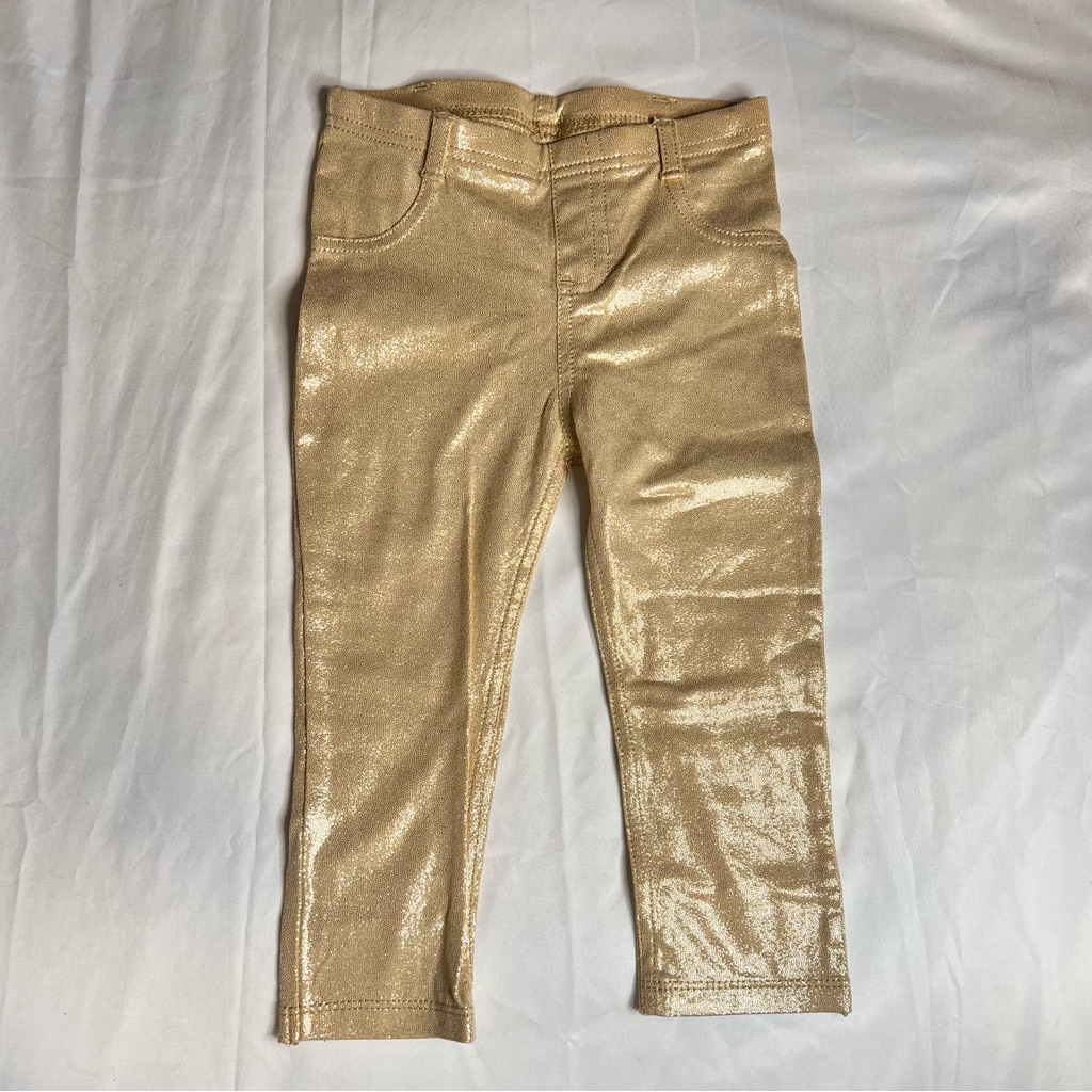24m Gold Jeggings